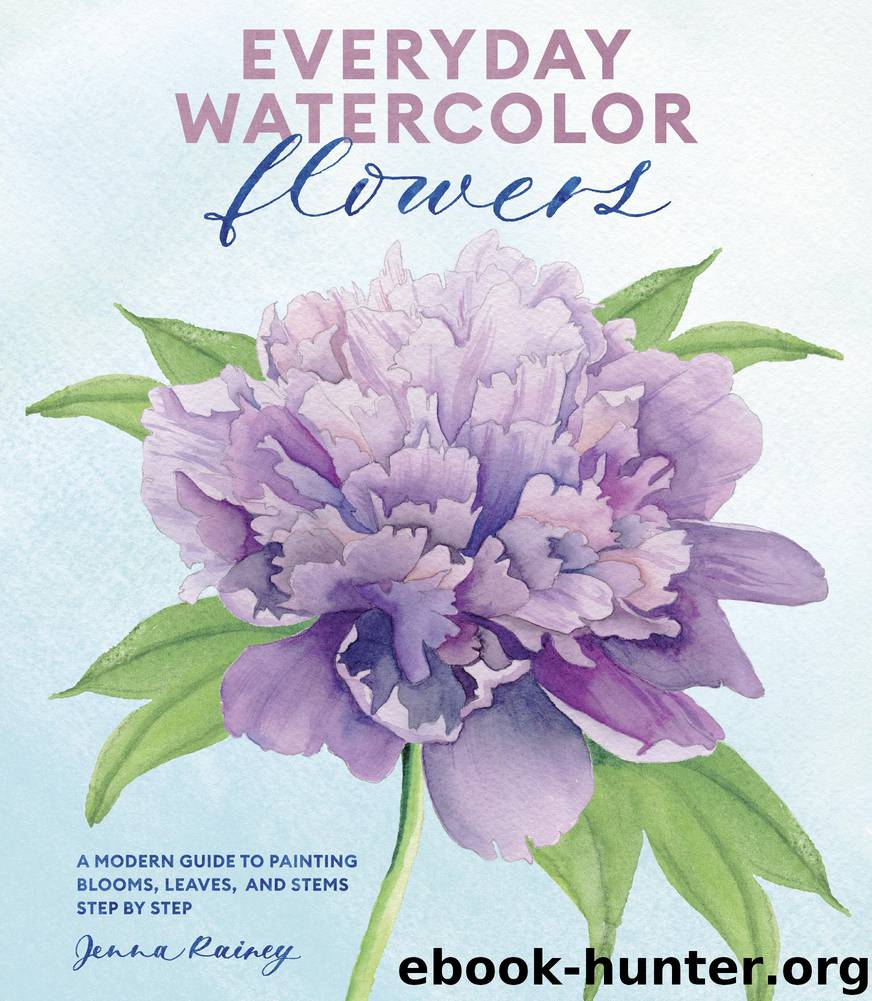 Everyday Watercolor Flowers by Jenna Rainey free ebooks download